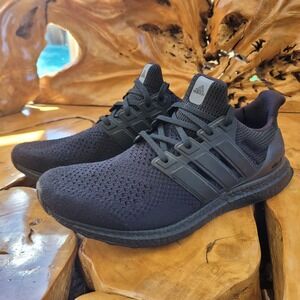 Adidas Mens Running Shoes Size 11.5 Black Ultraboost 1.0 Triple Black Streetwear